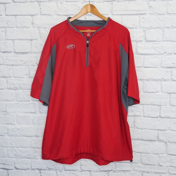 rawlings short sleeve cage jacket